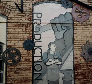 American Alley Workers' Murals: Production